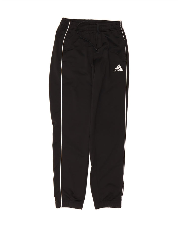 ADIDAS Mens Tracksuit Trousers Joggers Small  Black Polyester Vintage Adidas and Second-Hand Adidas from Messina Hembry 