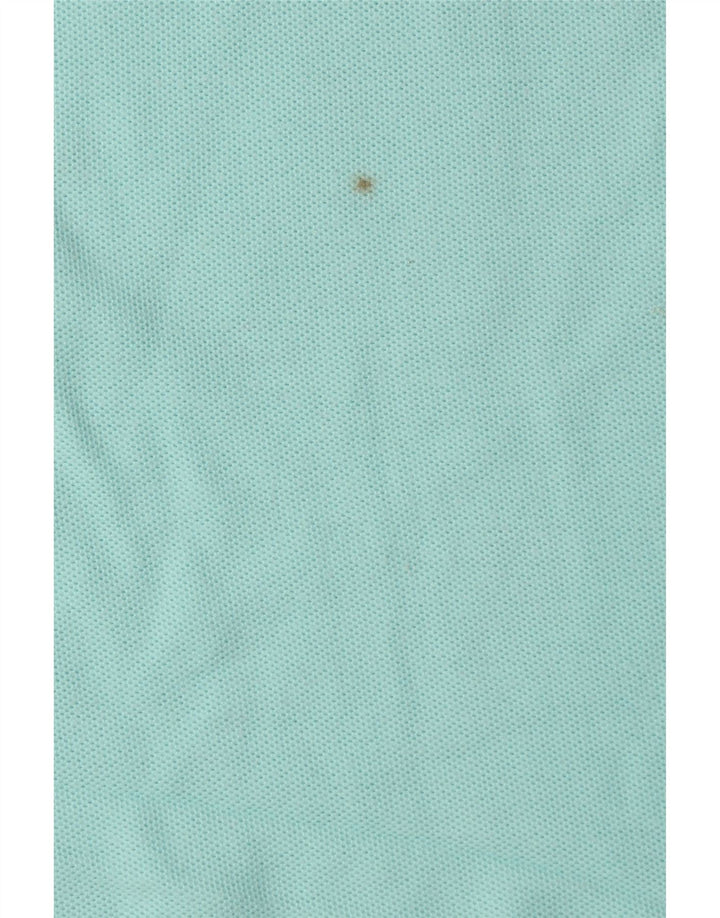Fila Mens Polo Shirt IT 52 Large Blue Cotton
