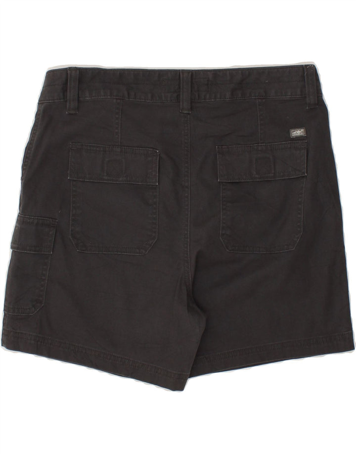 EDDIE BAUER Womens Cargo Shorts US 8 Medium W32 Grey Cotton Vintage Eddie Bauer and Second-Hand Eddie Bauer from Messina Hembry 