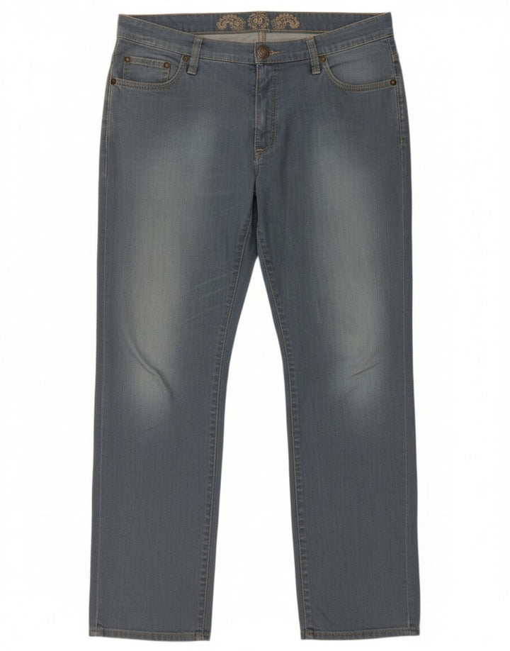 Marlboro Classics Mens Slim Jeans W32 L29 Blue Cotton