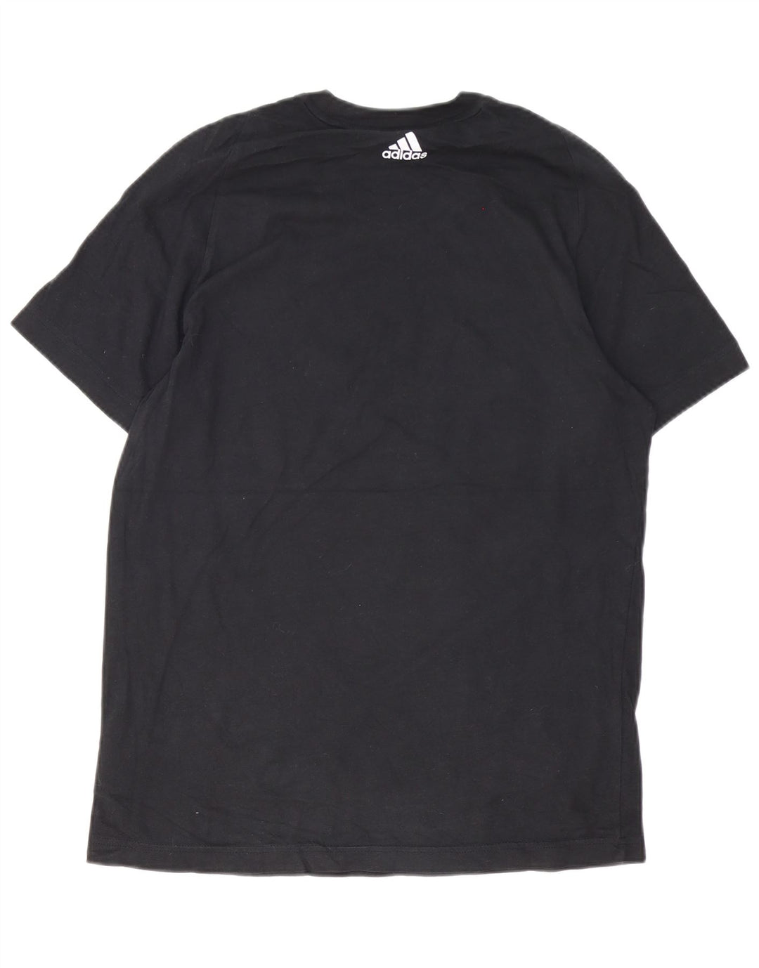 Adidas T-shirt graphique pour homme en coton noir moyen