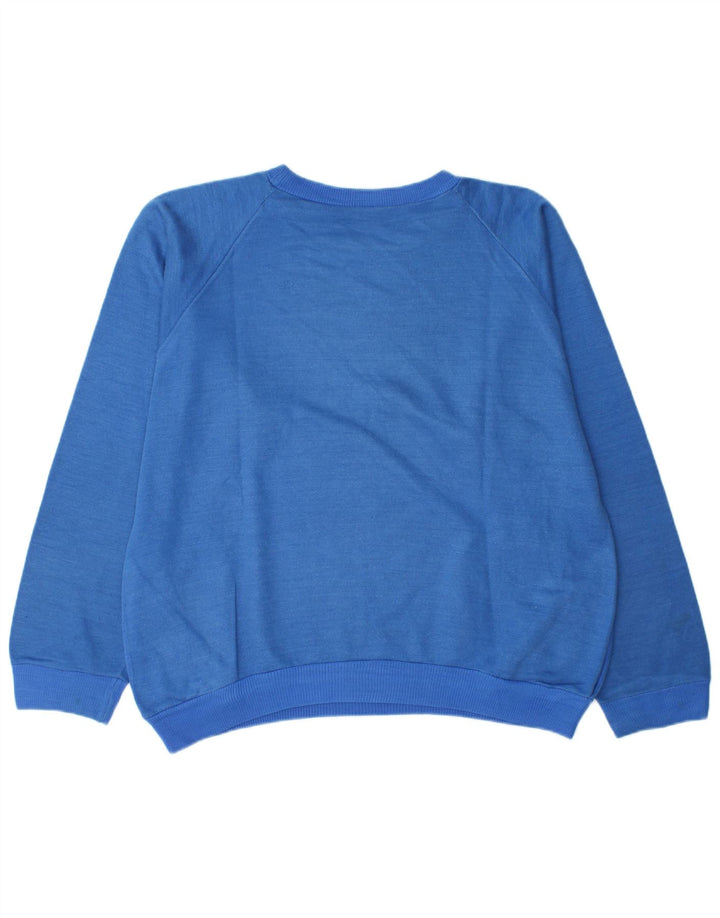 Alaska Mens Graphic Sweatshirt Jumper Large Blue