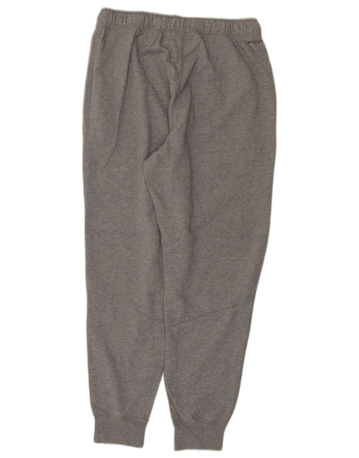 Jordan Mens Tracksuit Trousers Joggers Small  Grey Cotton