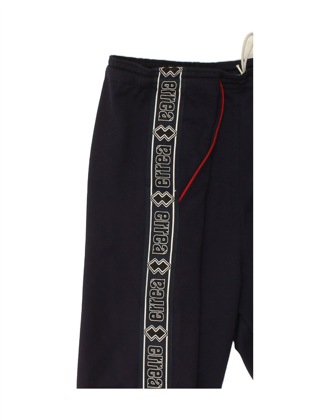 ERREA Mens Graphic Tracksuit Trousers Medium  Navy Blue Vintage Errea and Second-Hand Errea from Messina Hembry 