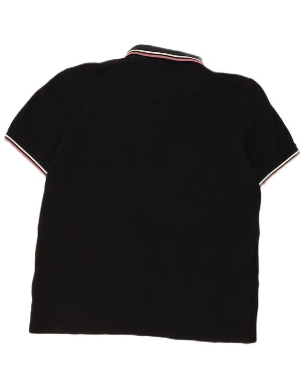 Fred Perry Polo Homme Noir Moyen Coton