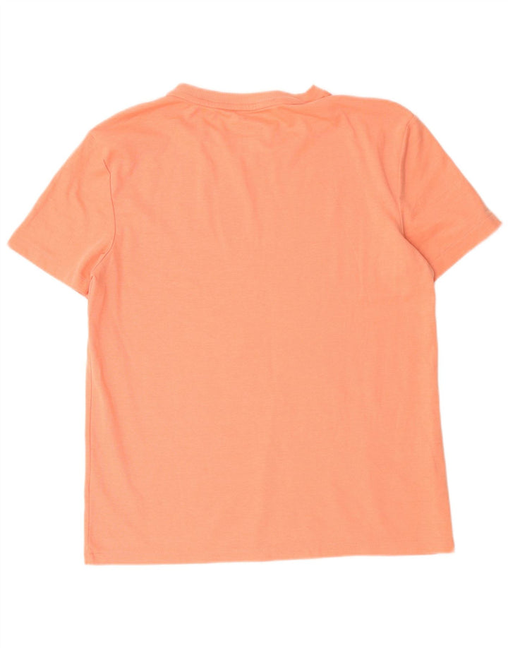 Calvin Klein T-Shirt Homme Orange Moyen Coton