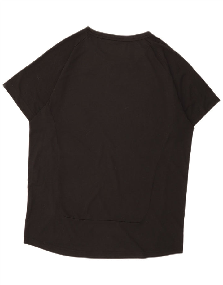 Puma Mens T-Shirt Top Large Black Polyester