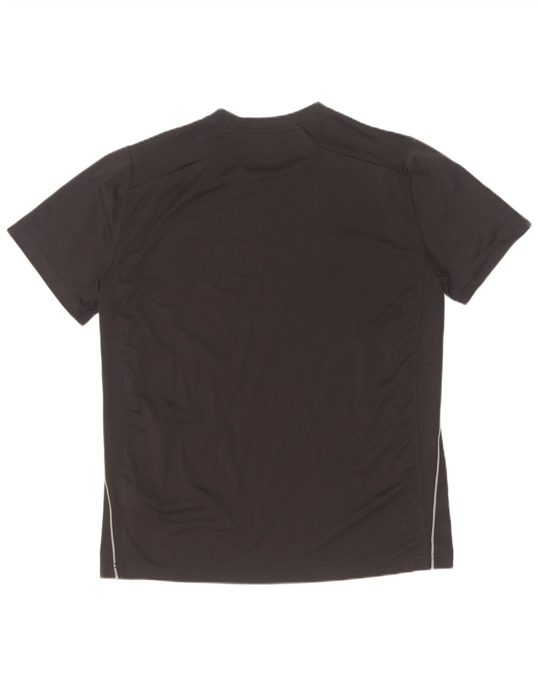 Nike Mens Dri Fit T-Shirt Top Large Black Polyester