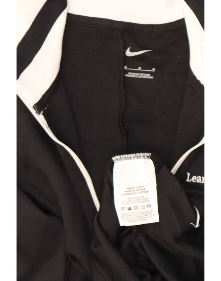 Damski dres Nike z grafiką i zamkiem błyskawicznym, UK 12, średni czarny