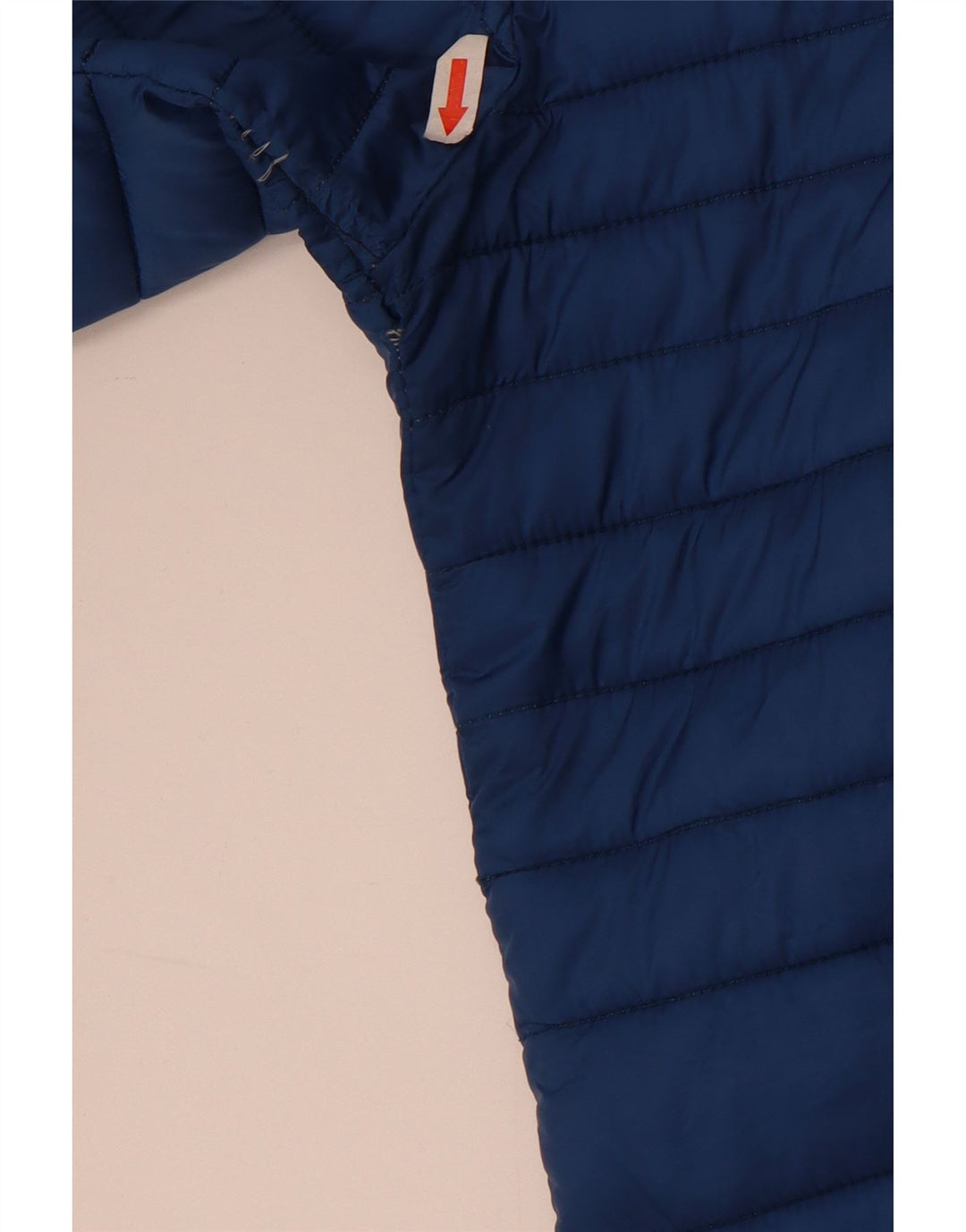 Trussardi Mens Hooded Padded Jacket UK 40 Large Blue Nylon