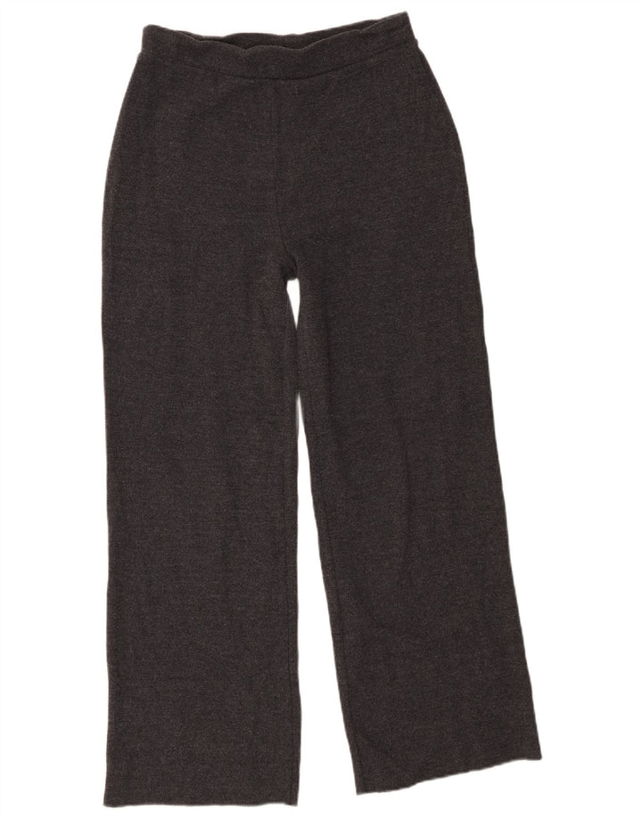 ZARA Womens Tracksuit Trousers UK 12 Medium  Grey Polyester