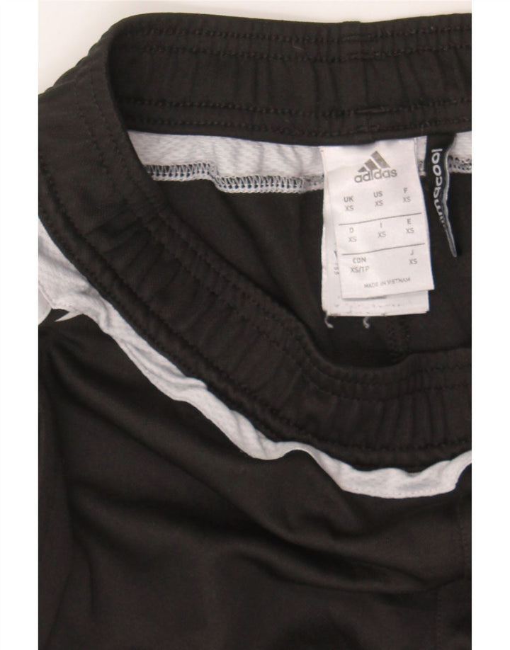 ADIDAS Womens Climacool Tracksuit Trousers UK 4 XS  Black Polyester Vintage Adidas and Second-Hand Adidas from Messina Hembry 