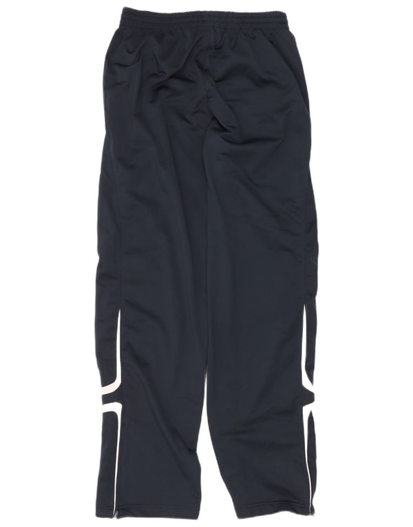 Umbro Mens Tracksuit Trousers Medium Navy Blue Colourblock Polyester