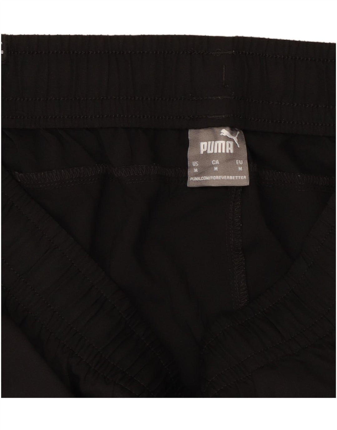 Puma Womens Tracksuit Trousers Joggers UK 14 Medium  Black Polyester