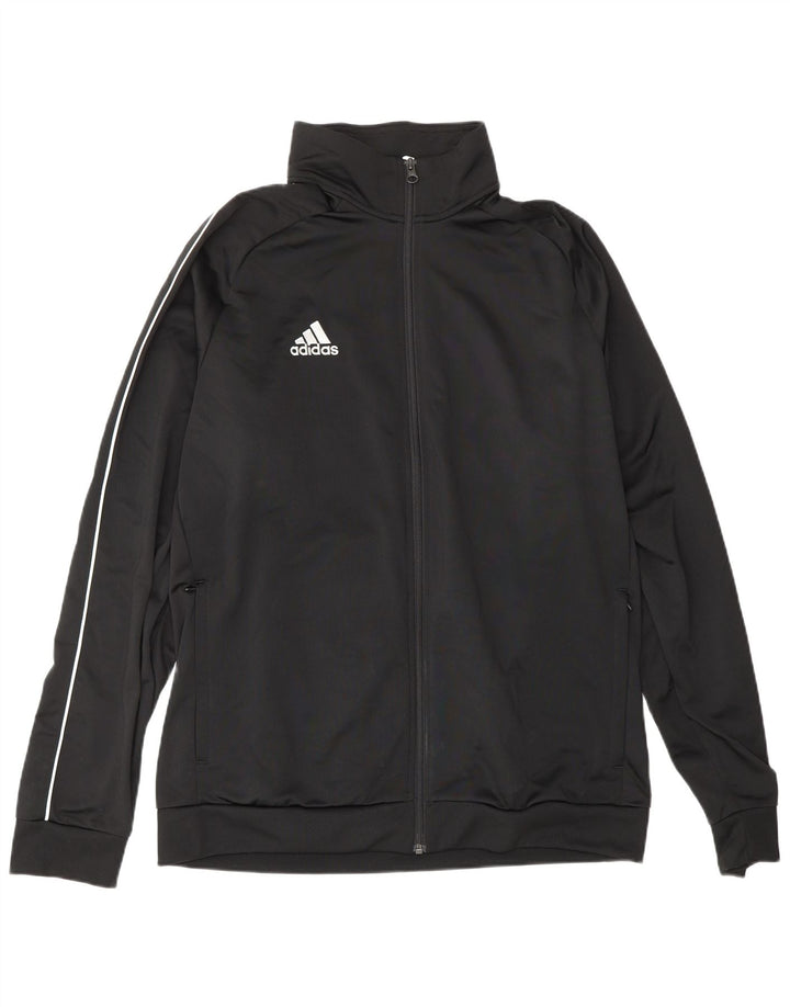Jachetă de trening pentru bărbați ADIDAS XL, poliester negru