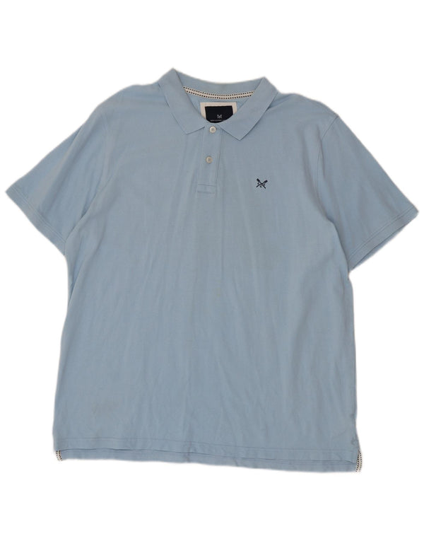 Crew Clothing Polo Homme 2XL Bleu Coton