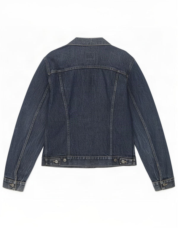 Gas Mens Denim Jacket UK 40 Large Blue Cotton
