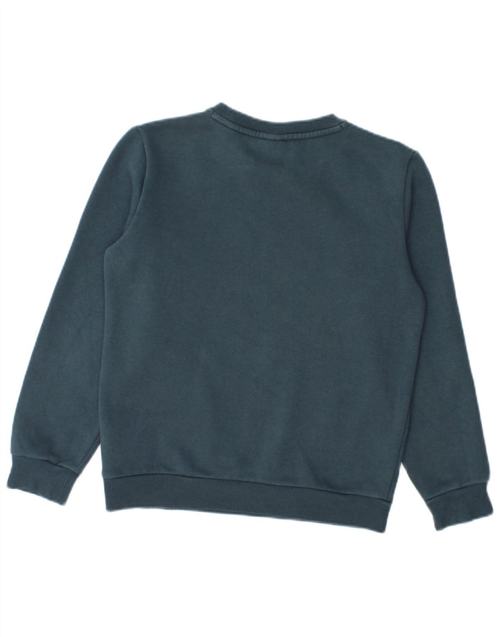 Puma Boys Graphic Sweatshirt Jumper 11-12 Years Blue Cotton