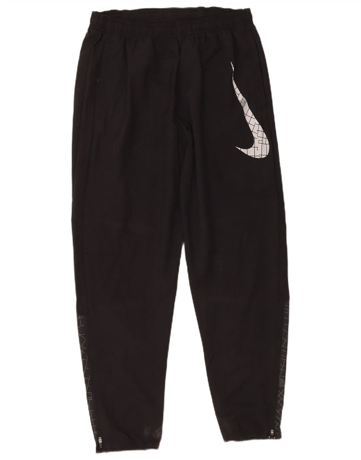 Pantaloni da tuta grafica Nike Dri Fit da uomo, medio nero geometrico