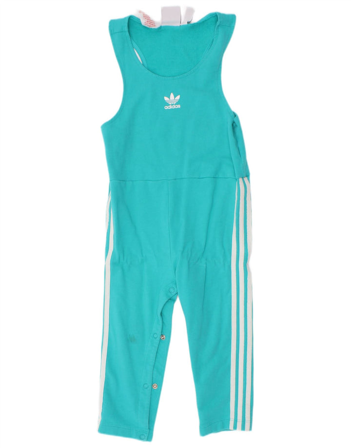 Adidas Boys Sleeveless Jumpsuit 2-3 Years Blue