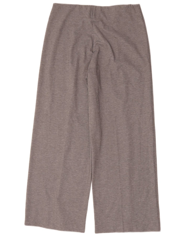 Marks & Spencer Kvinder Casual Bukser med brede ben UK 14 Large W32 L30 Grå
