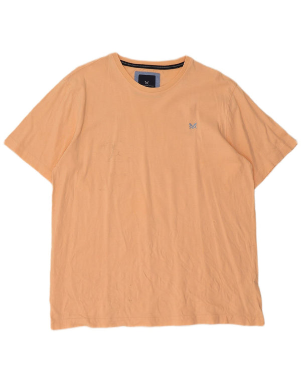 Crew Clothing Herre T-Shirt Top XL Pink Bomuld
