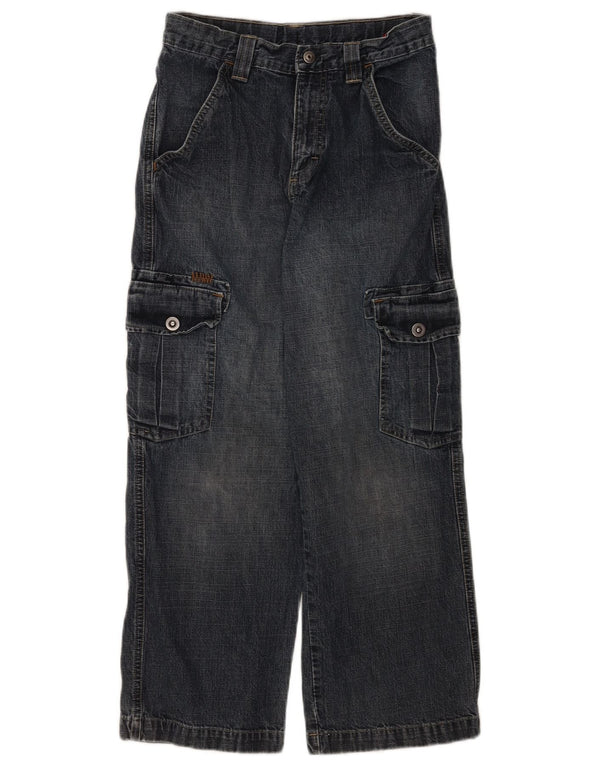 Wrangler Boys Cargo Loose Jeans 11–12 Jahre W24 L25 Blaue Baumwolle