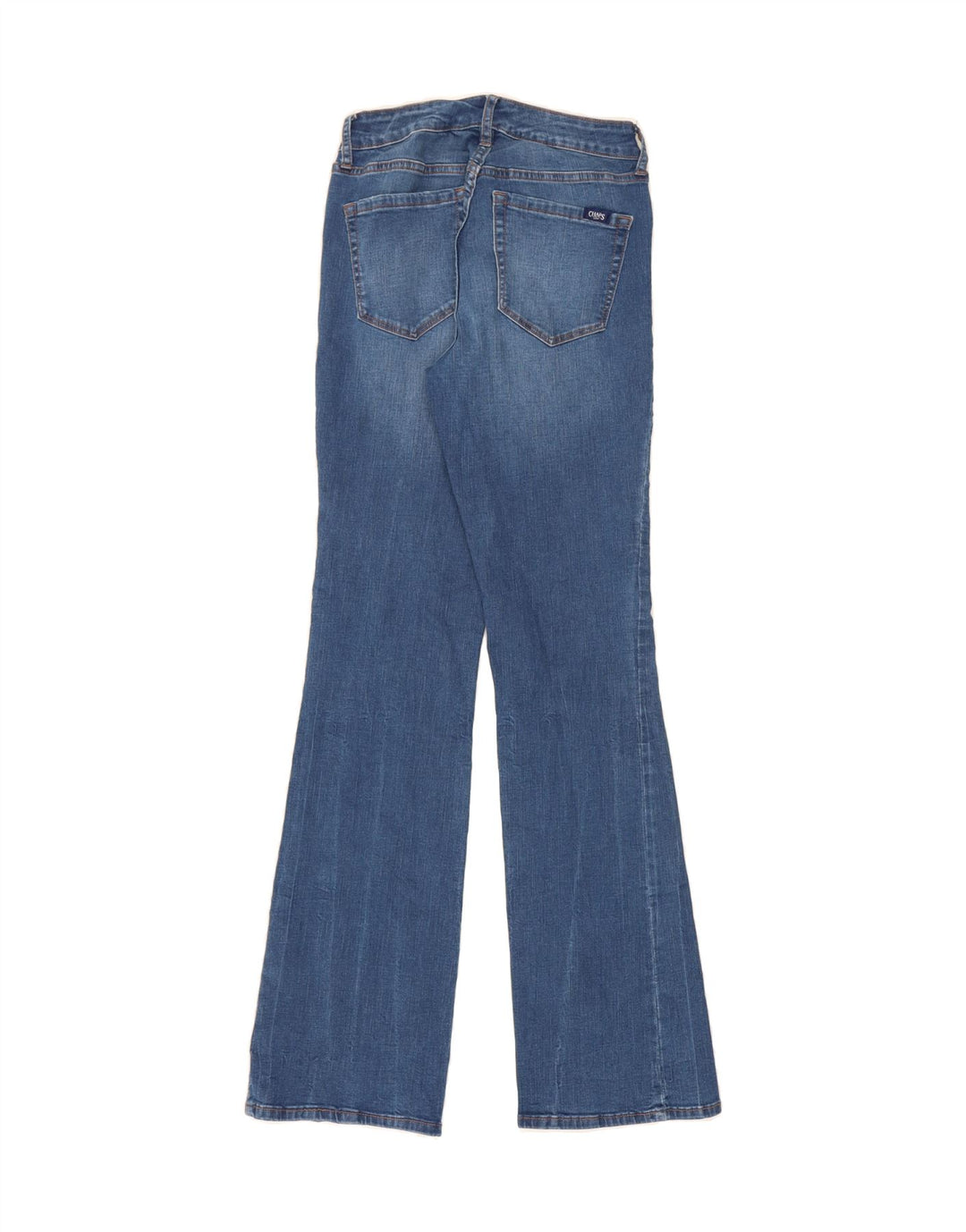 CHAPS Womens Mid Rise Bootcut Jeans US 4 Small W27 L31 Blue Cotton Vintage Chaps and Second-Hand Chaps from Messina Hembry 