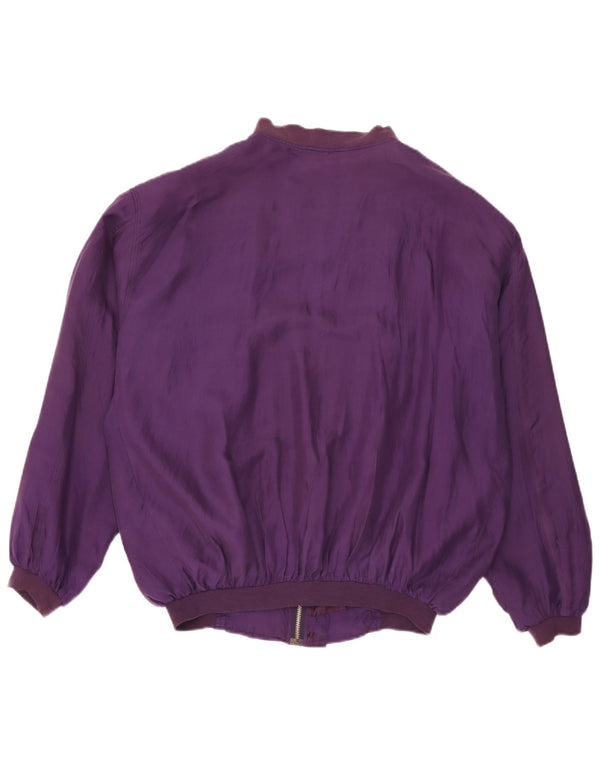 Giacca bomber da uomo Pierre Cardin UK 42XL Viola