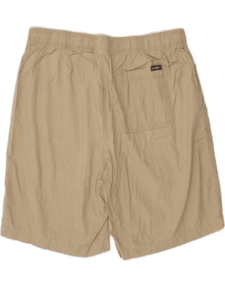 EDDIE BAUER Mens Chino Shorts XL W38 Beige Cotton Vintage Eddie Bauer and Second-Hand Eddie Bauer from Messina Hembry 
