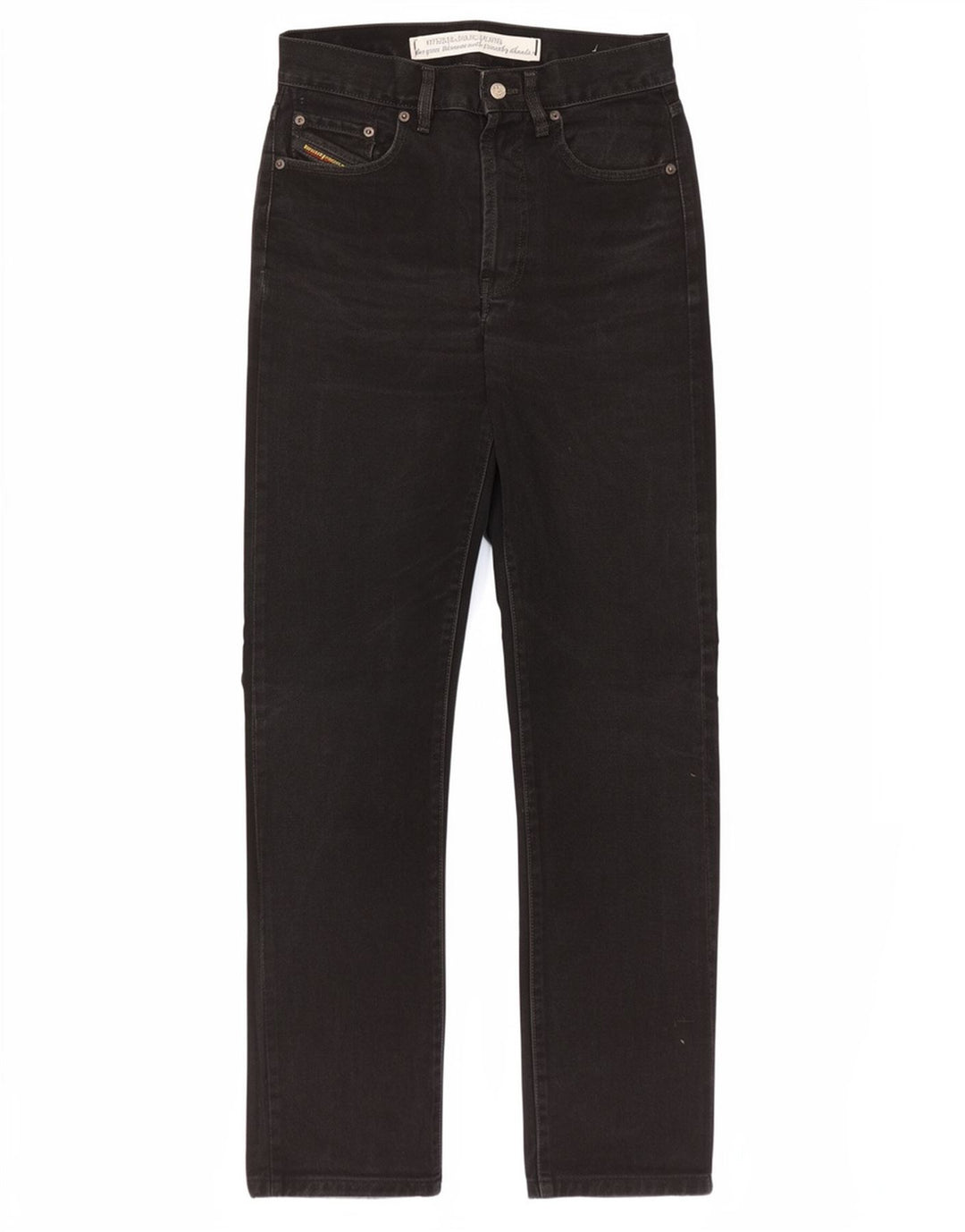 Diesel Mens Zathan Straight Jeans W29 L32 Black Cotton