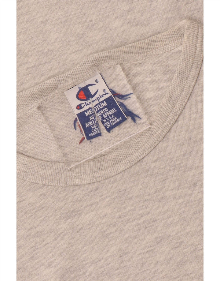 Champion Mens Vest Top Medium Grey Cotton