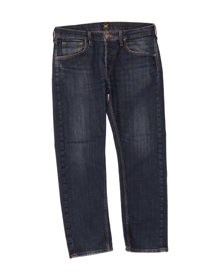 LEE Womens Straight Jeans W32 L28 Blue Vintage Lee and Second-Hand Lee from Messina Hembry 