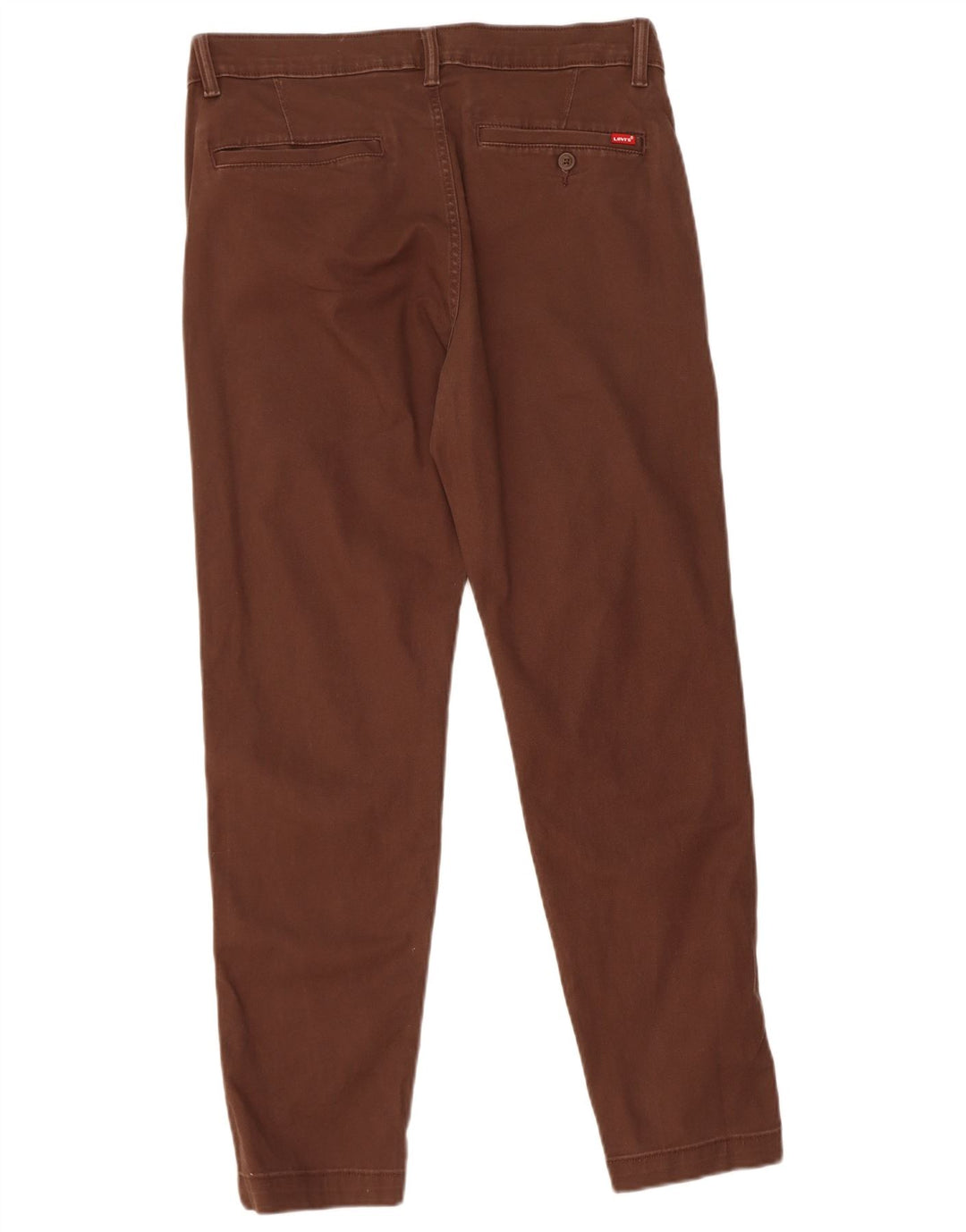 Calça Chino Feminina Slim LEVI'S W32 L30 Algodão Marrom