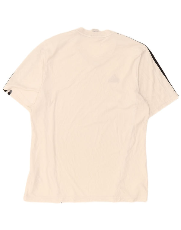 Adidas Ανδρικό T-Shirt Climalite Top Large White Polyester