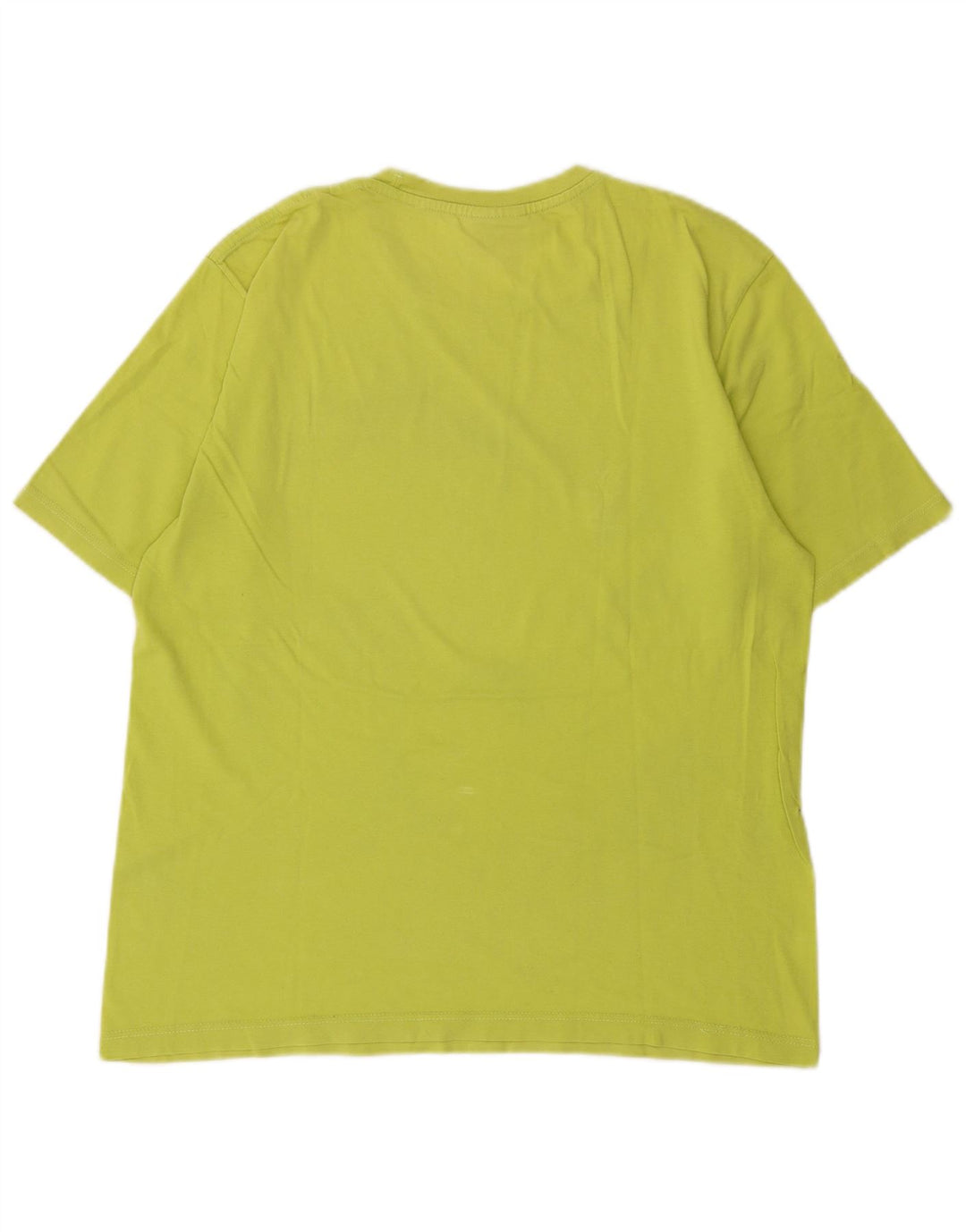 Champion Mens Graphic T-Shirt Top Medium Green