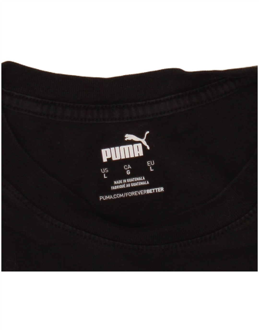 Puma Herren T-Shirt mit Grafik, Größe L, Schwarz