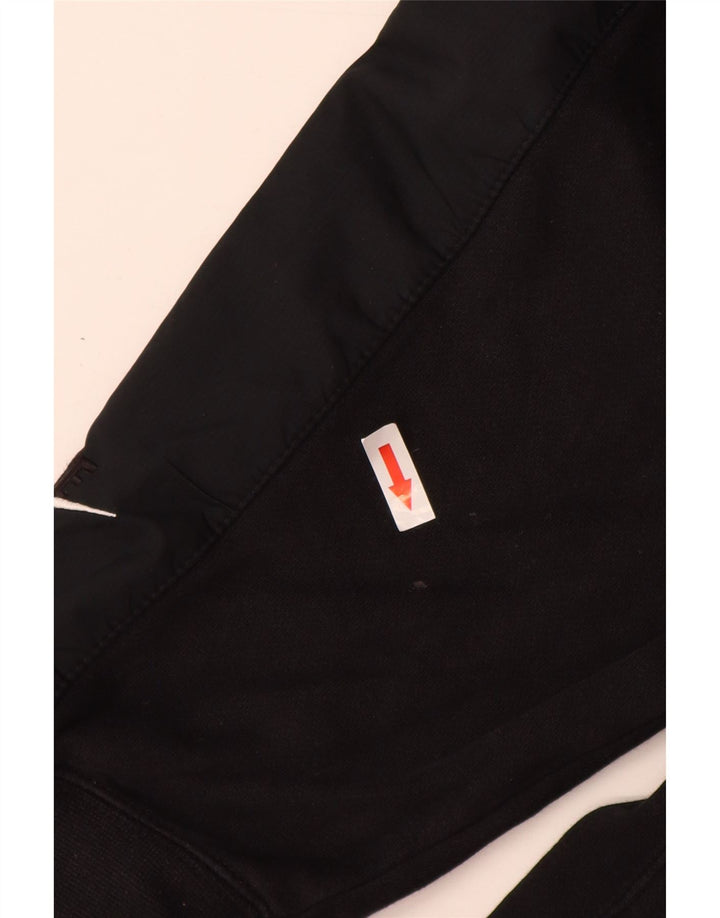 Nike Mens Zip Hoodie Sweater 2XL Black Cotton