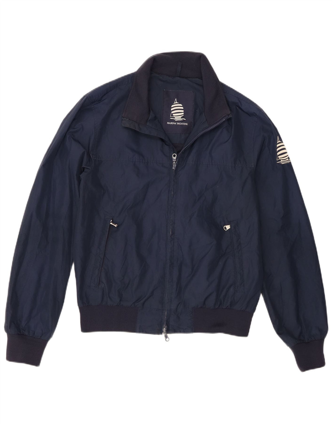 Giubbotto bomber da uomo Marina Yachting IT 48 medio blu navy poliestere