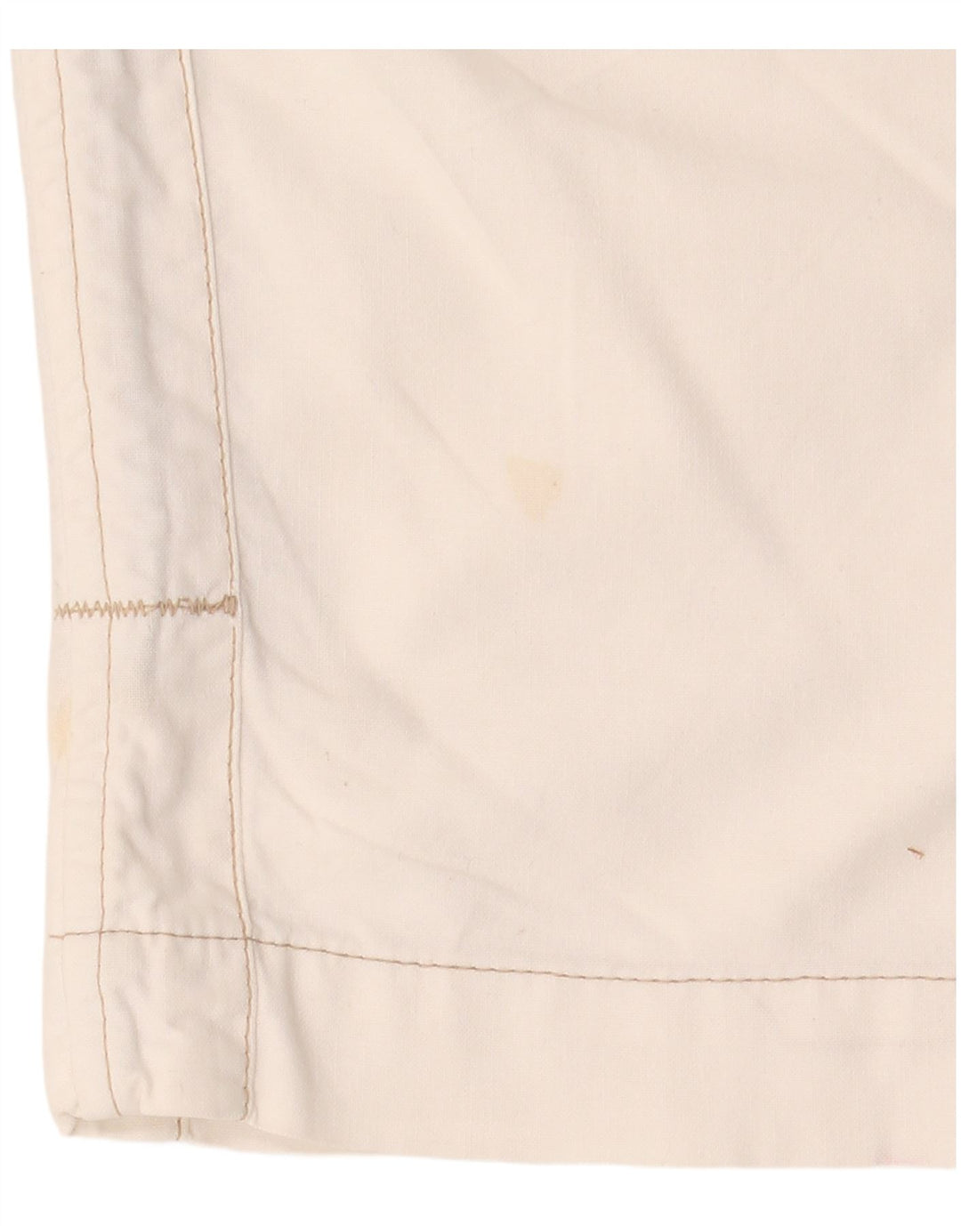 Fordocks Womens Cargo Bermuda Shorts IT 44 Medium W30 Off White Cotton