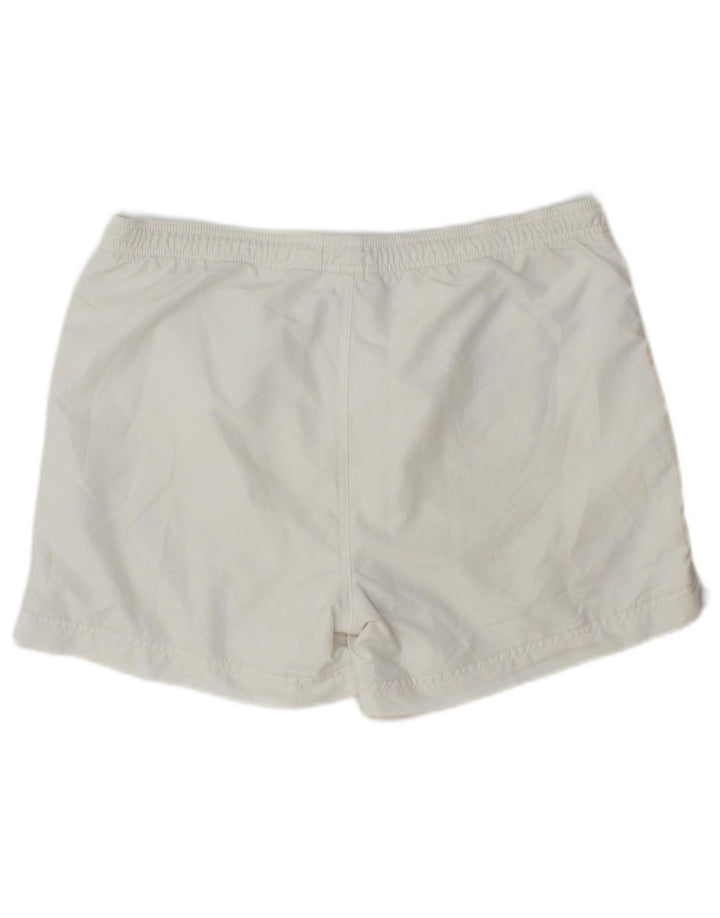PUMA Womens Sport Shorts UK 12 Medium White Polyester