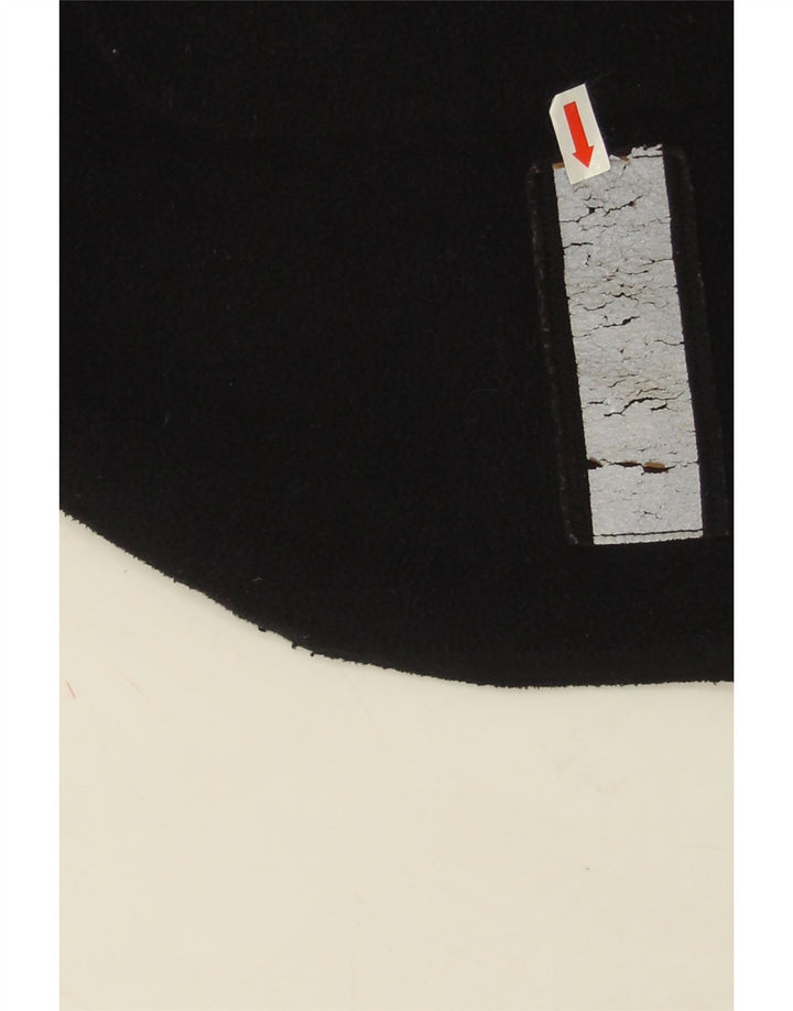 Loffler Mens Fleece Jacket UK 38 Medium Black Geometric