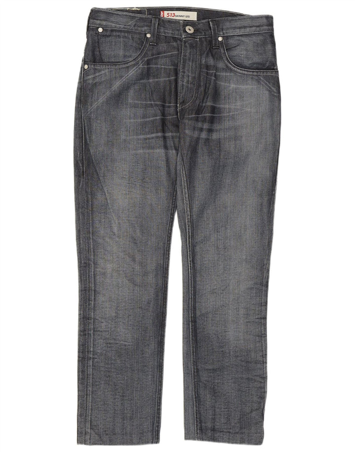 Levi's Herre 513 Skinny Jeans W32 L27 Blå