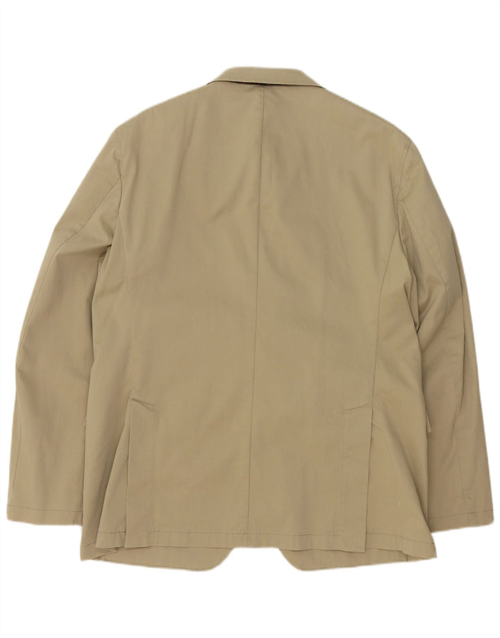 Gant Herre 2-knaps blazerjakke IT 54 2XL Beige Bomuld