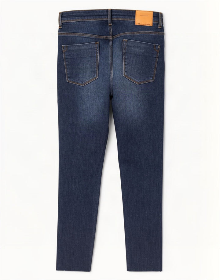 Zara Womens Straight Jeans EU 40 Medium W30 L27 Blue