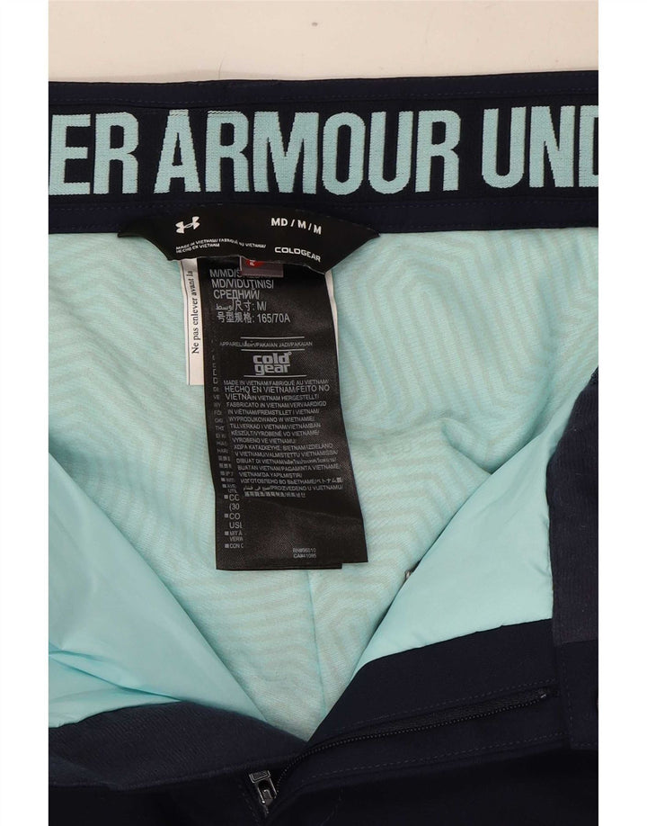 Under Armour Pantalon de ski Cold Gear pour femme UK 14 Bleu marine moyen