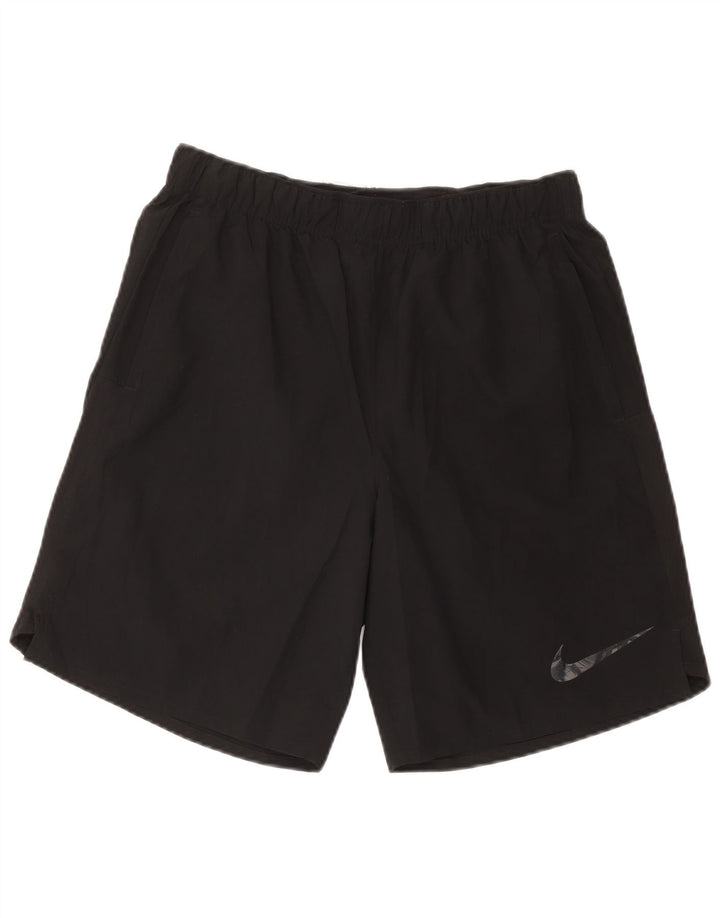 Nike Mens Dri Fit sport rövidnadrág közepes fekete poliészter