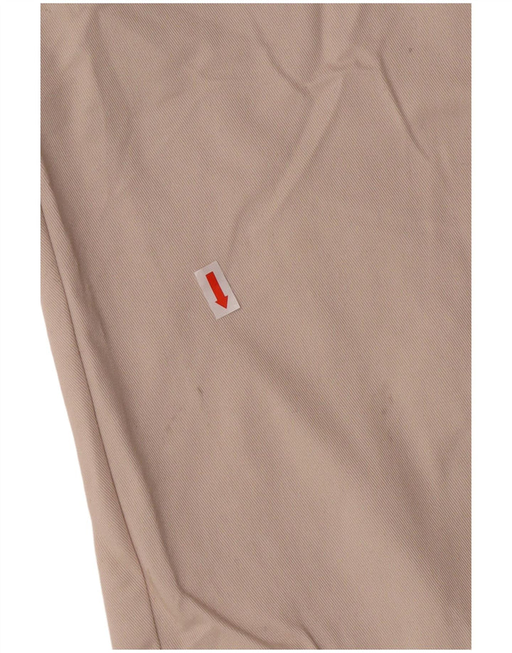 Pantaloni cropped cargo pentru bărbați JACK & JONES L36 L23 poliester bej