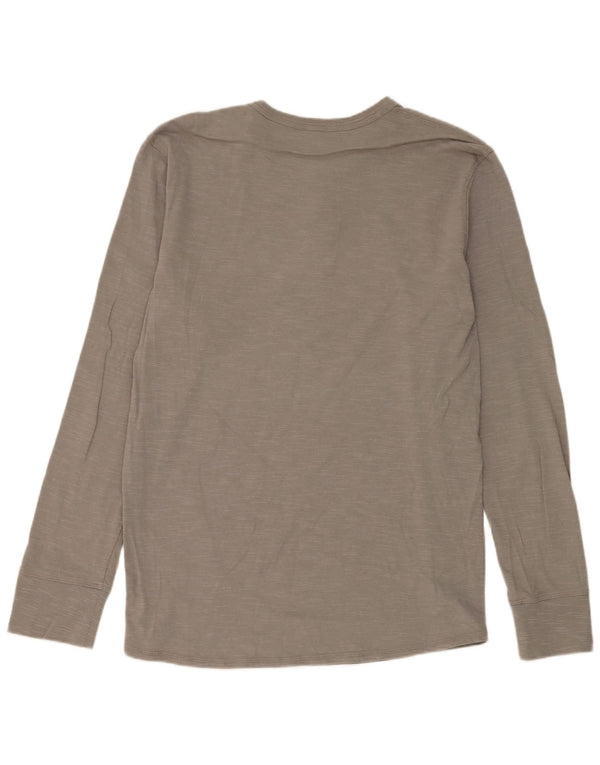 Hugo Boss Hombre Top Manga Larga XL Gris