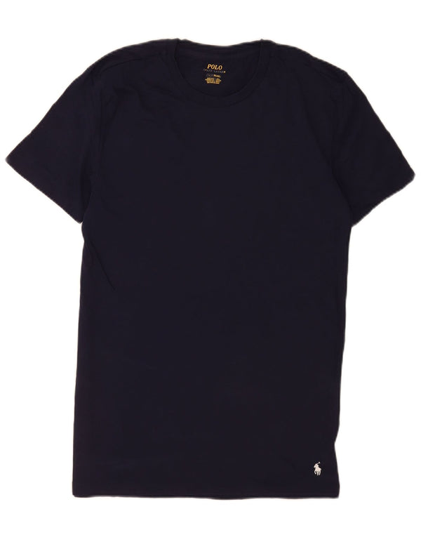 Ανδρικό T-Shirt Polo Ralph Lauren Top Large Navy Blue από βαμβάκι